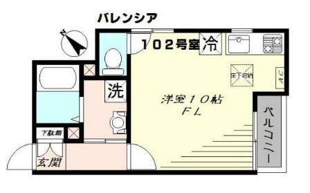 バレンシアの間取り