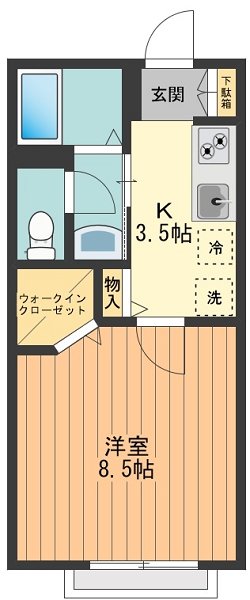 ラ・シェルトの間取り