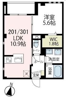 イルデュノールの間取り