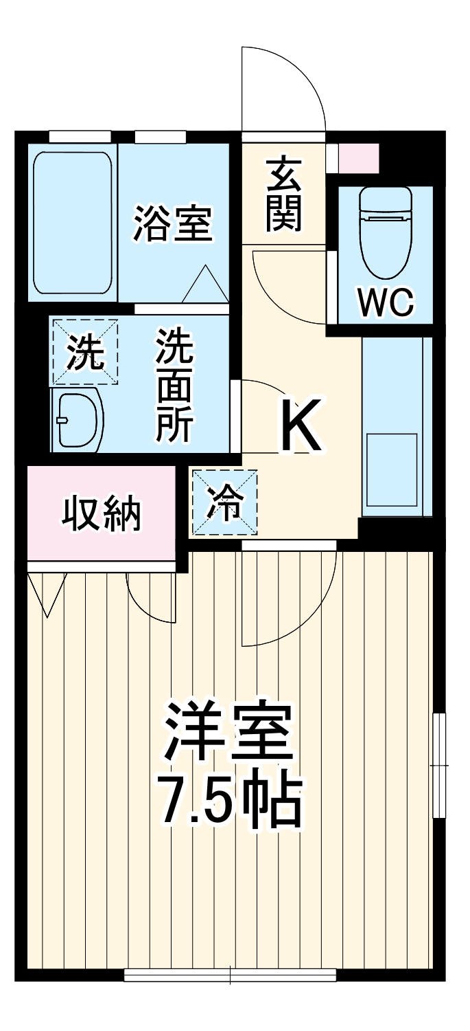 キャピタルコートの間取り