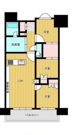 ライオンズ三国の間取り
