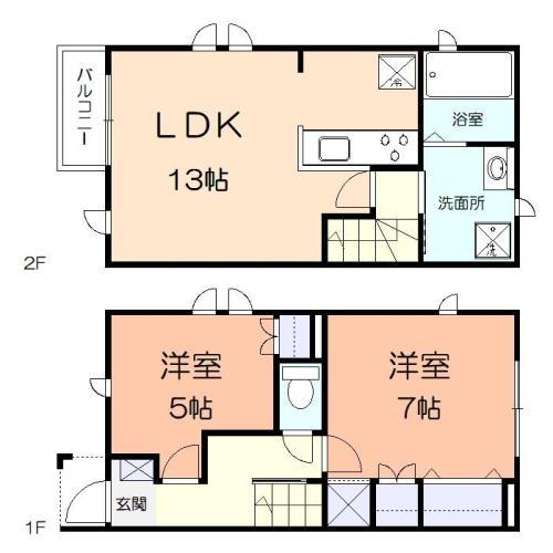 ココル湘南の間取り
