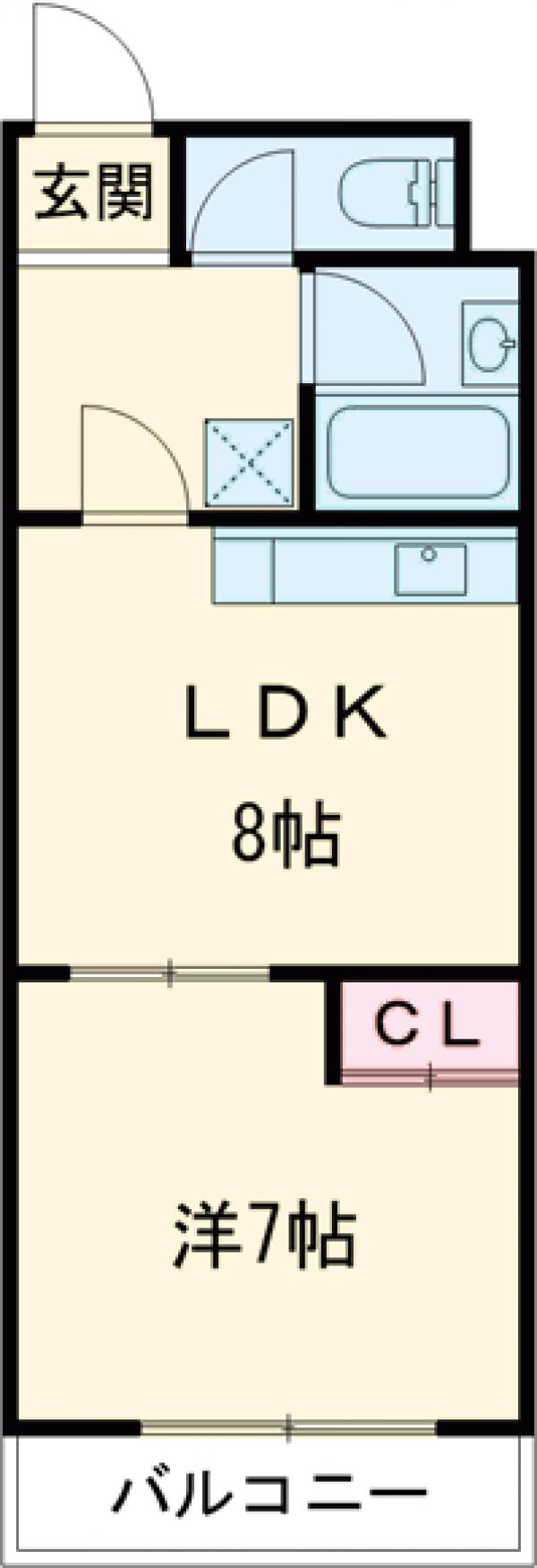 パークサイドマンション松ヶ丘の間取り