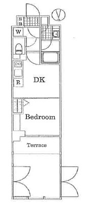 ザ・レジデンス・オブ・トーキョー OM06の間取り
