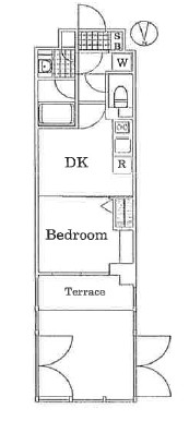 ザ・レジデンス・オブ・トーキョー OM06の間取り