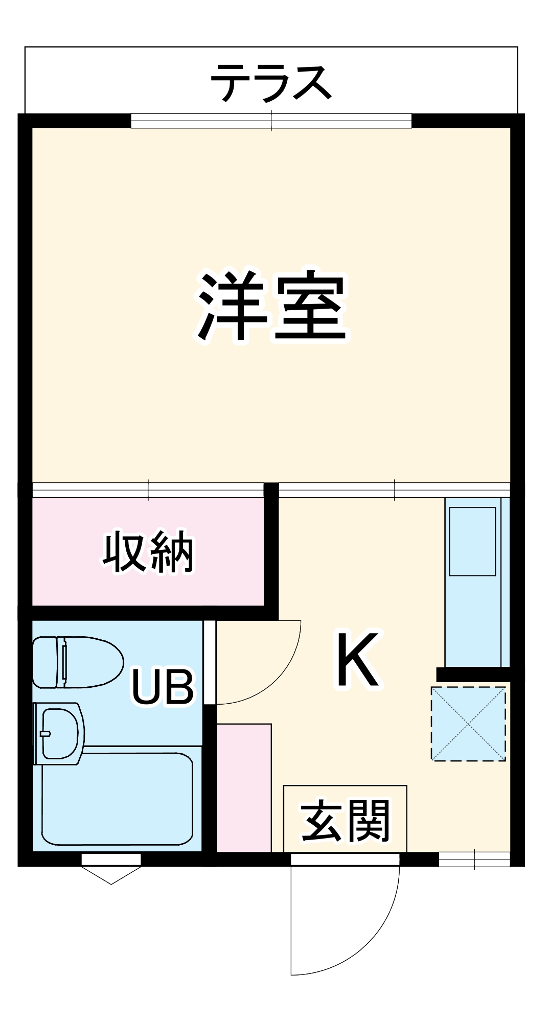 メゾンリーガルの間取り