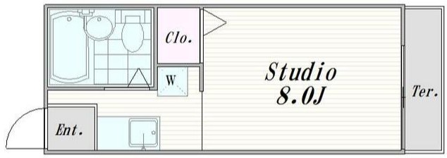 十条仲原の完工年月(1993年3月)築の賃貸アパートの間取り
