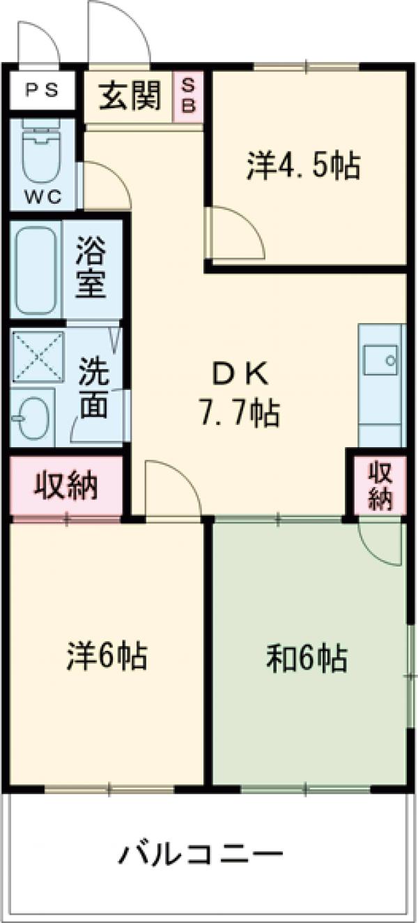 エクセレントⅡの間取り