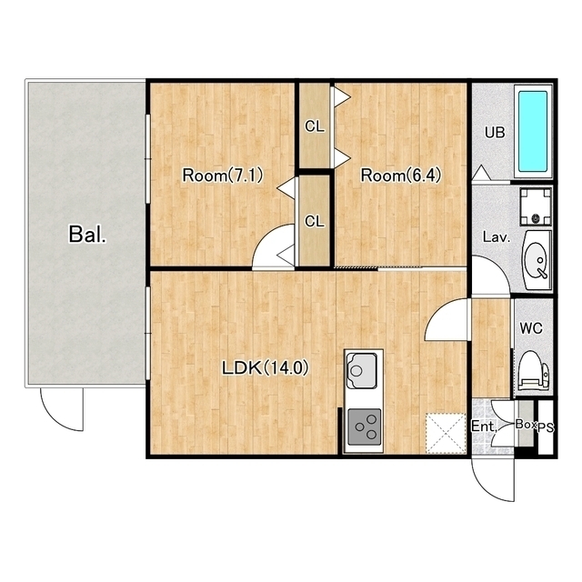 シエーナ新座の間取り