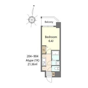Alivis都島北通の間取り