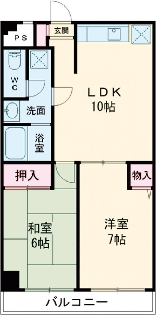 サニーガーデンの間取り