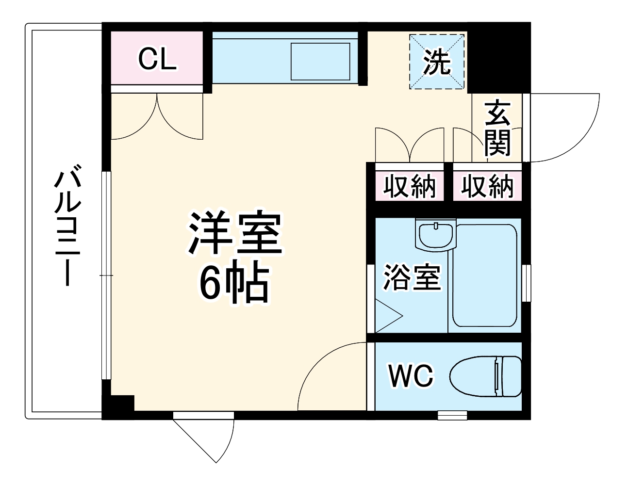 マンションさくらⅡの間取り