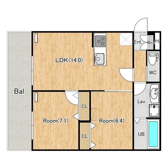 シエーナ新座の間取り