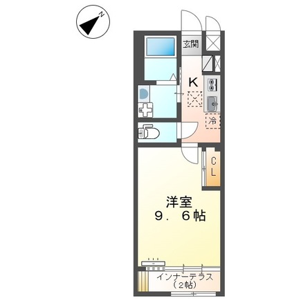 ベル フルールの間取り