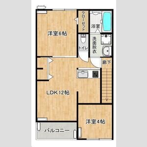 AFC RESIDENCE 馬郡の間取り