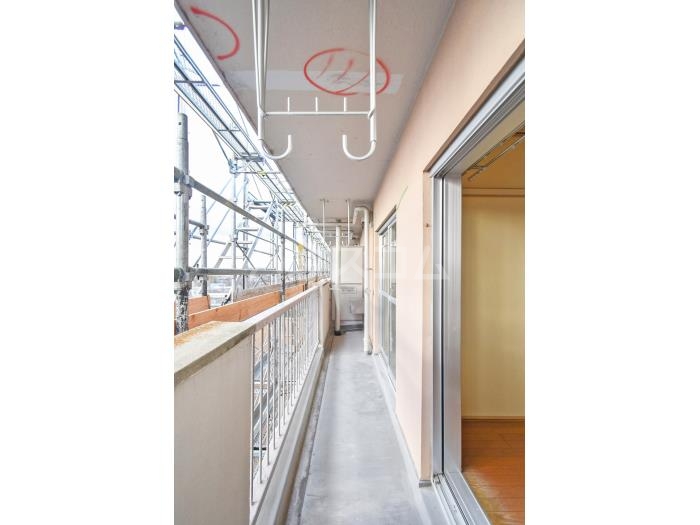 12/25 バルコニー