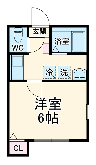 オークランド馬橋の間取り