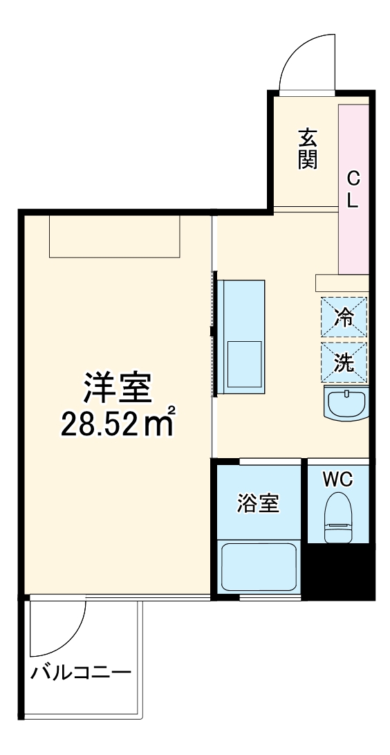 ヴィヴァントの間取り