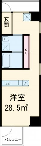 ヴィヴァントの間取り