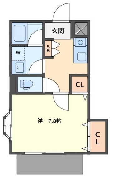 ハイツわかばの間取り