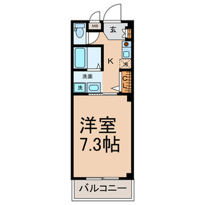 Sun State竜ノ口の間取り