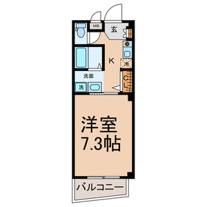 Sun State竜ノ口の間取り