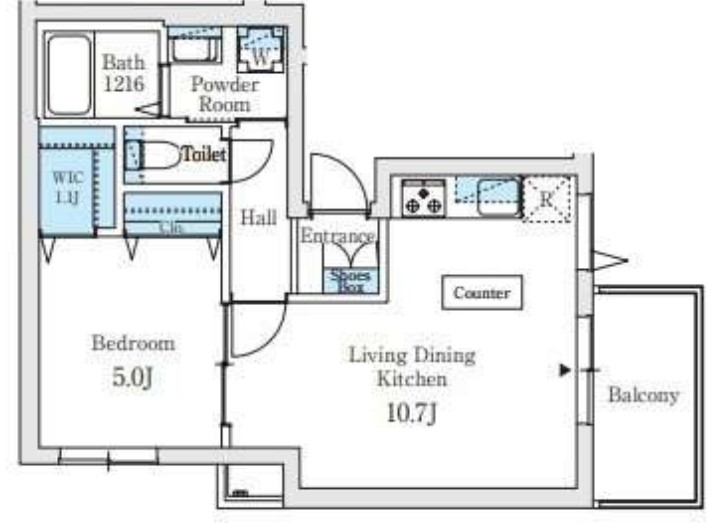ステラ下連雀の間取り
