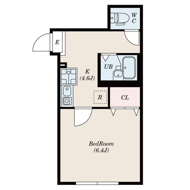 Sun Mall 下北沢の間取り
