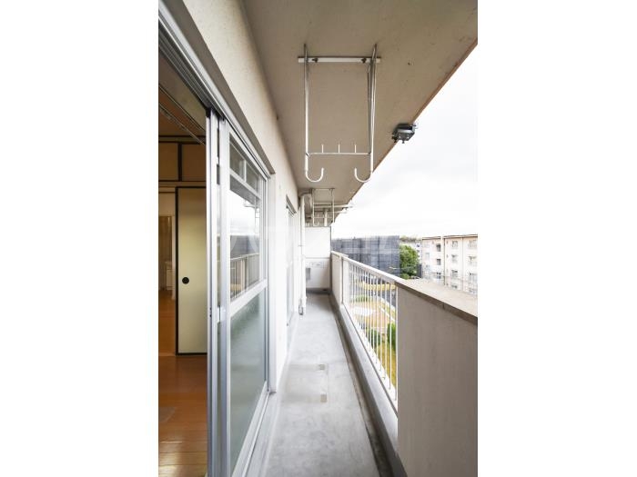 12/24 バルコニー