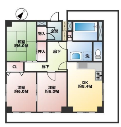 メゾン西口の間取り