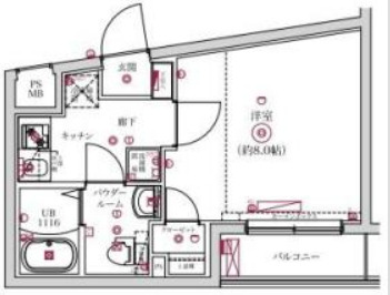 レンティーヴァ綾瀬の間取り