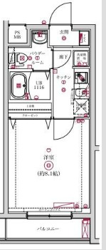 レンティーヴァ綾瀬の間取り