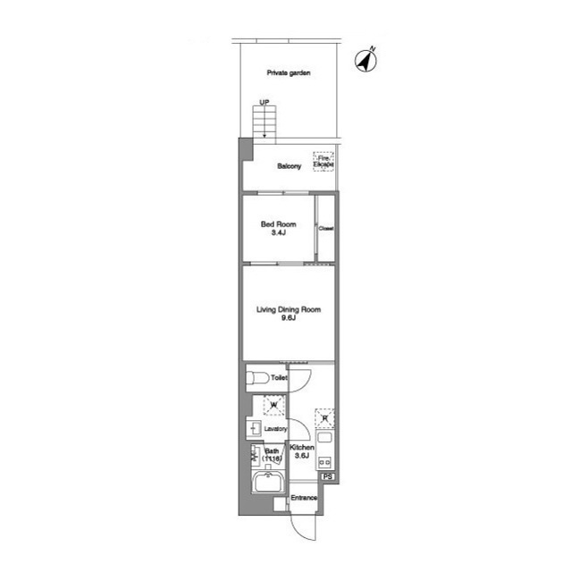 BPRレジデンス練馬富士見台の間取り