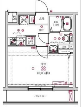 レンティーヴァ綾瀬の間取り