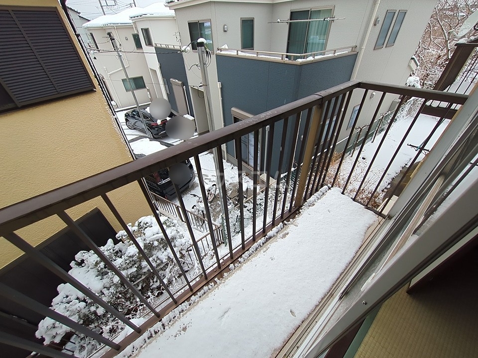 12/25 バルコニー