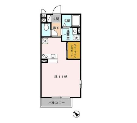 DEAR-COURTの間取り