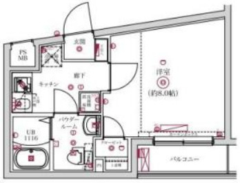レンティーヴァ綾瀬の間取り