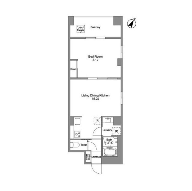 BPRレジデンス練馬富士見台の間取り