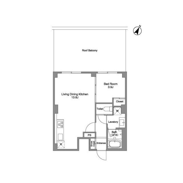 BPRレジデンス練馬富士見台の間取り