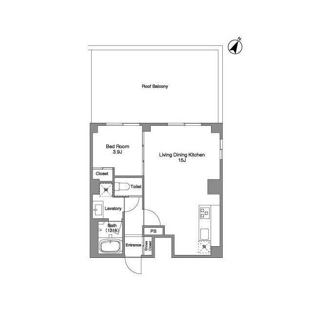 BPRレジデンス練馬富士見台の間取り