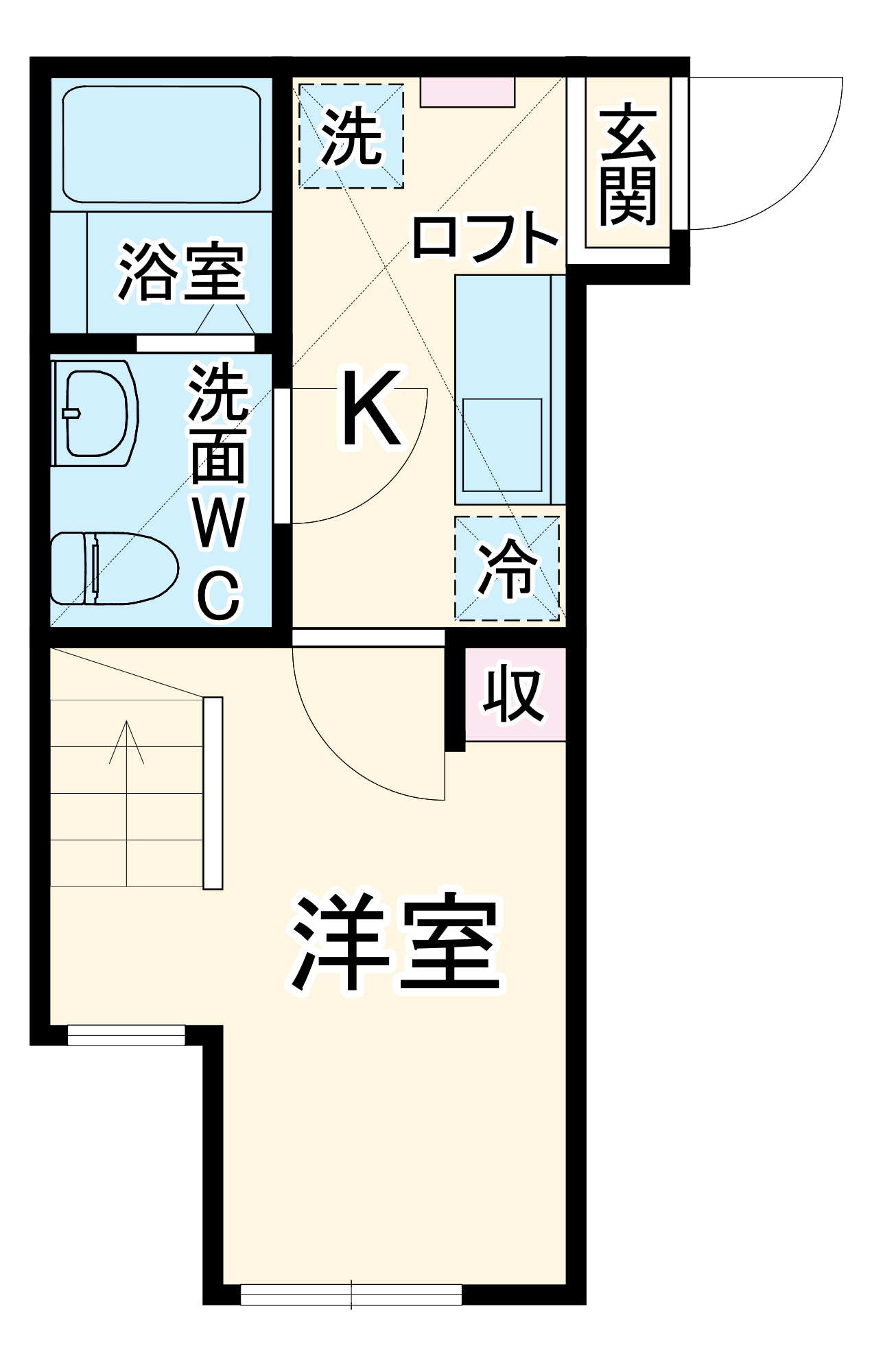 ブエナビスタの間取り