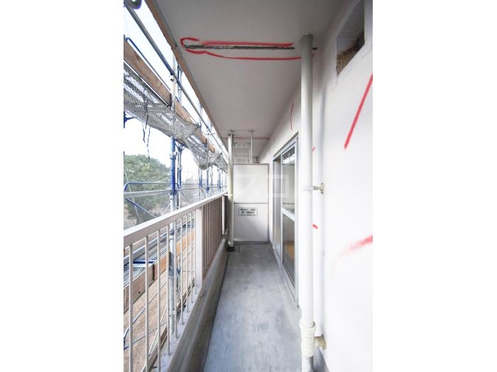 12/25 バルコニー