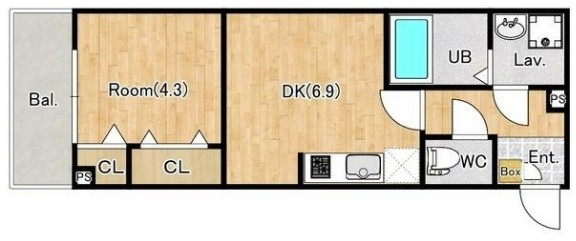 (仮称)ジーメゾン中葛西の間取り