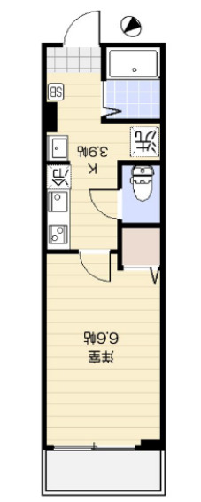 エクセラン松戸の間取り