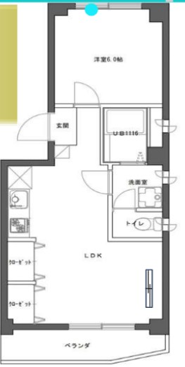 プチコーポの間取り