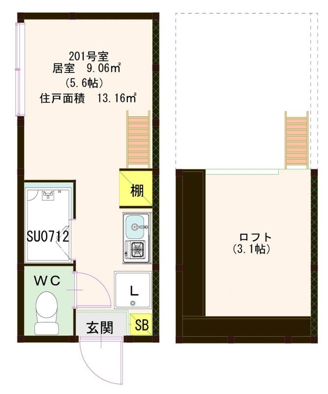 ハーモニーテラス和泉の間取り