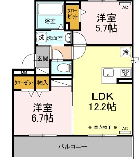 アムール京町の間取り
