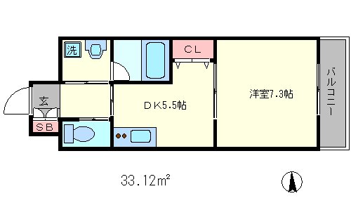STD五条の間取り
