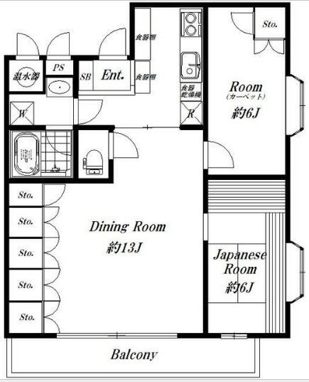 プロスペアー祐天寺テラスの間取り