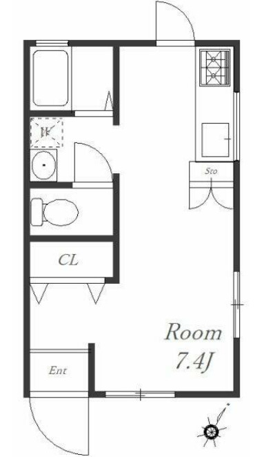 フォレストテラスの間取り